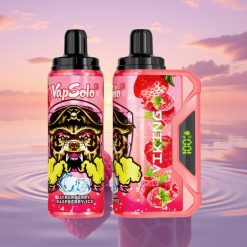 VapSolo VIKING 12000 Puffs Strawberry Raspberry Ice 22ml Type-C